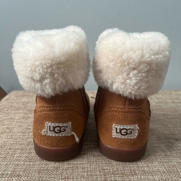 UGG fur with suede boots - Picture 2 of 7